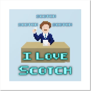 I Love Scotch! Posters and Art